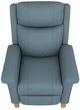 Best® Home Furnishings Customizable Leather Prima Power High Leg Recliner with Honey Birch Legs-2