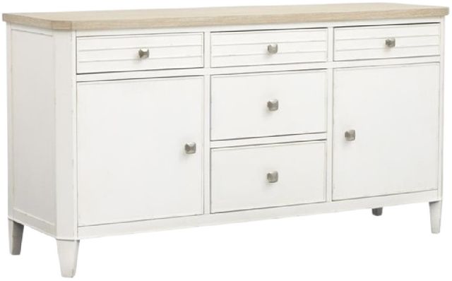 Magnussen Home® Echo Isles Driftwood and Sea Pearl Buffet-0
