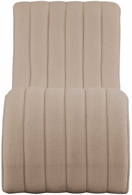 Meridian Furniture Orian Teddy Beige Chaise-3