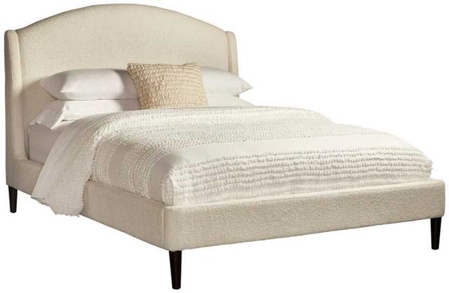 Parker House® Crescent Milano Snow King Upholstered Panel Bed-0