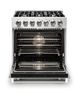 Viking® 3 Series 30" Stainless Steel Pro Style Dual Fuel Range-1