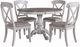 Liberty Furniture Ocean Isle 5-Piece Antique White/Weathered Pine Dining Set-0