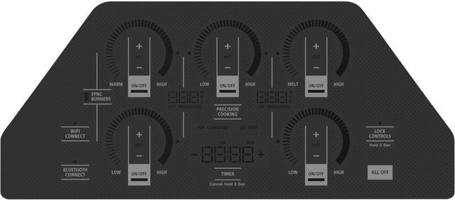Monogram® 36" Black Graphite Induction Cooktop-2