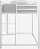 dhp furniture® Miles White Twin Youth Loft Bed-4