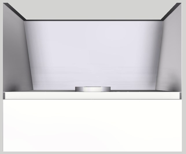 Vent-A-Hood® 36" White Wall Hood-2