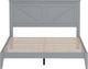 Rize Home Farmhouse Style Ultimate Gray Twin Panel Bed-1