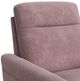 Elements International Hawk Blush/Espresso Accent Arm Chair-2
