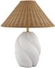 Forty West Royce White Table Lamp-0