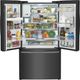 Frigidaire Gallery® 22.6 Cu. Ft. Smudge-Proof® Black Stainless Steel Counter Depth French Door Refrigerator-4
