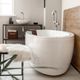 ZLINE Autograph Edition Emerald Bay Brushed Nickel Bath Tub Filler with Hand Shower-2