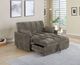 Coaster® Cotswold Brown Tufted Cushion Sleeper Sofa-4