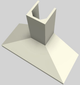 Vent-A-Hood® 48" Biscuit Wall Mounted Range Hood-3