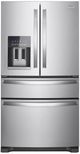 Crosley® 36" 24.5 Cu. Ft. Stainless Steel French Door Refrigerator -0