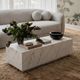 TOV Furniture Romy White Coffee Table-1