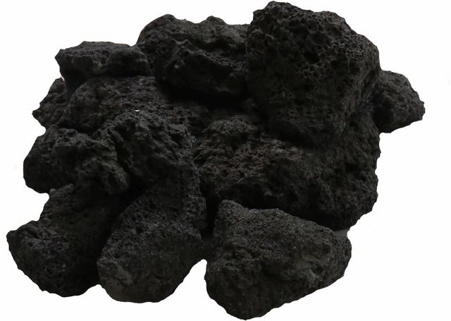 XO Black Fire Pit Lava Rock 