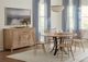 Artisan & Post by Vaughan-Bassett Dovetail Bleached White Dining Table with Black Base-1