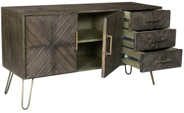 Moe's Home Collection Champlain Sandblasted Sideboard-3