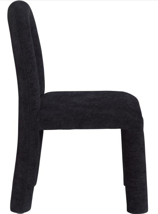 Meridian Furniture Amari Black Upholstered Dining Chair-2