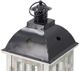 A & B Home Set of 3 Black/Washed White Lanterns-3