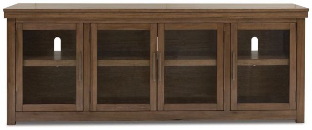 Signature Design by Ashley® Boardernest Light Brown 85" TV Stand-1