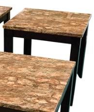 American Wholesale Furniture 3-Piece Desert Barkstone Living Room Table Set-2
