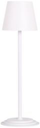 Classy Living 2-Piece Eclipse Aura II Matte White Accent Lamp Set-0