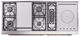 Ilve® Nostalgie II Series 60" Antique White Pro Style Dual Fuel Range-2