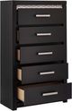 Signature Design by Ashley® Brizmore Black Chest-3