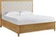 Universal Explore Home™ Birchaven Bilma Natural/Brindle Queen Upholstered Panel Bed-0