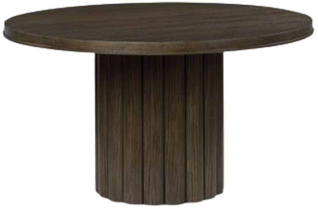 Signature Design by Ashley® Radkin Burnished Brown Round Dining Table-0