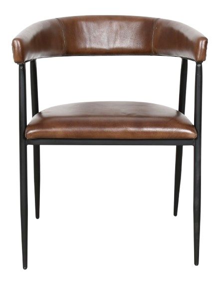 Home Trends & Design Essex Halstead Chestnut Arm Chair-1
