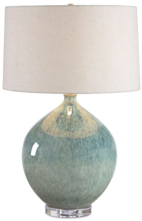 Uttermost® Callista Ocean Blue/Teal Table Lamp-3