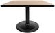 CabanaCoast® Customizable Kensington Wooden 42" Outdoor Square Pedestal Dining Table-1