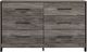 Signature Design by Ashley® Cazenfeld 2-Piece Black/Gray King Panel Bed Set-5