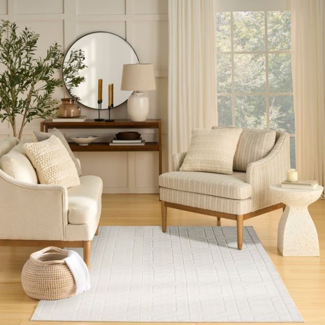Nourison Home™ Washable Charm Ivory 5'x7' Area Rug-2