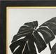 StyleCraft Oasis Palms II Black/Light Gray Framed Print-1