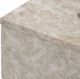 A & B Home Cream Rectangular Marble Tissue Box Cover-4