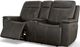 Flexsteel® Odell Grey Power Reclining Loveseat with Console and Power Headrests and Lumbar-3