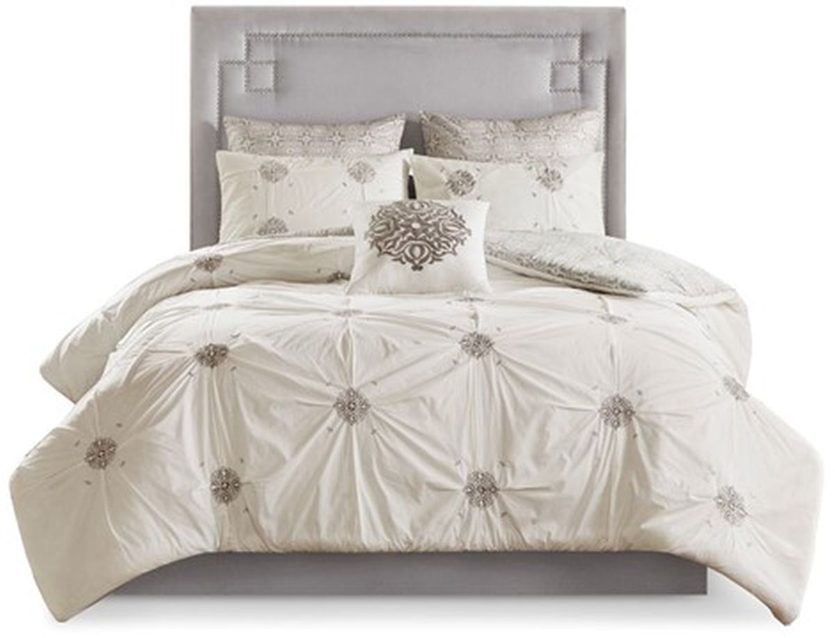 Reversable Comforter set 6 pc Queen new high quality in package