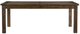 Homelegance® Jerrick Burnished Brown Dining Table-2