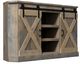 Legends Home Farmhouse Barnwood 66" Corner TV Console-0