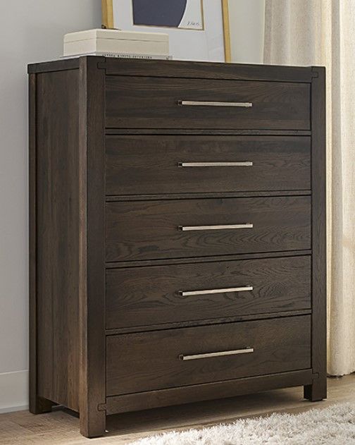 Artisan & Post by Vaughan-Bassett Joinery Espresso Oak Chest-1