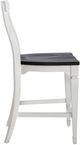 Liberty Furniture Allyson Park Charcoal/Wirebrushed White Counter Slat Back Chair-3