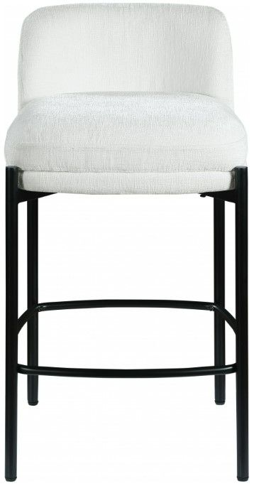 Meridian Furniture Burton Cream Counter Stool-1