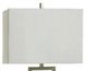Stylecraft Light Gray/Nickel Table Lamp -2