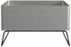 Flexsteel® Nova Brushed Stainless Steel Outdoor Firepit-2