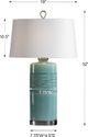 Uttermost® Rila Teal Glaze Table Lamp-2
