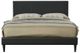 Bernards Chana Black Full Low Profile Bed-1