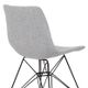 Armen Living Palmetto Gray Dining Chair-3