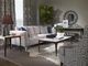 Vanguard® Furniture Vanguard Metal with Marble Top Rectangular Cocktail Table-4